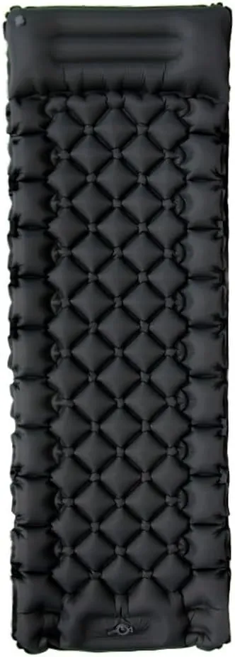 Hiking Equipment,camping Quilt Ultralight,camp Bed,Moisture-proof and Warm, Lightweight and Portable, Press-fit Inflatable Mattress for Camping in The Wild(Black)