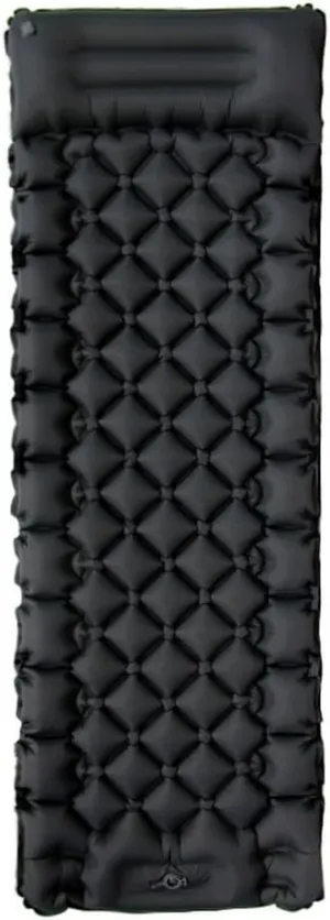 Hiking Equipment,camping Quilt Ultralight,camp Bed,Moisture-proof and Warm, Lightweight and Portable, Press-fit Inflatable Mattress for Camping in The Wild(Black)