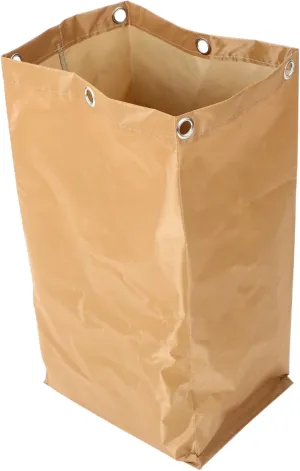 Housekeeping Cart Bag Replacement Industrial Janitorial Cleaning Cart Bag Wheels Thickened Canvas for Heavy Duty Use