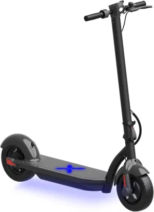 Hover-1 Alpha 2.0 Foldable Electric Scooter with 450W Brushless Motor, 18 mph Max Speed, 10” Air-Filled Tires and 12 Mile Range
