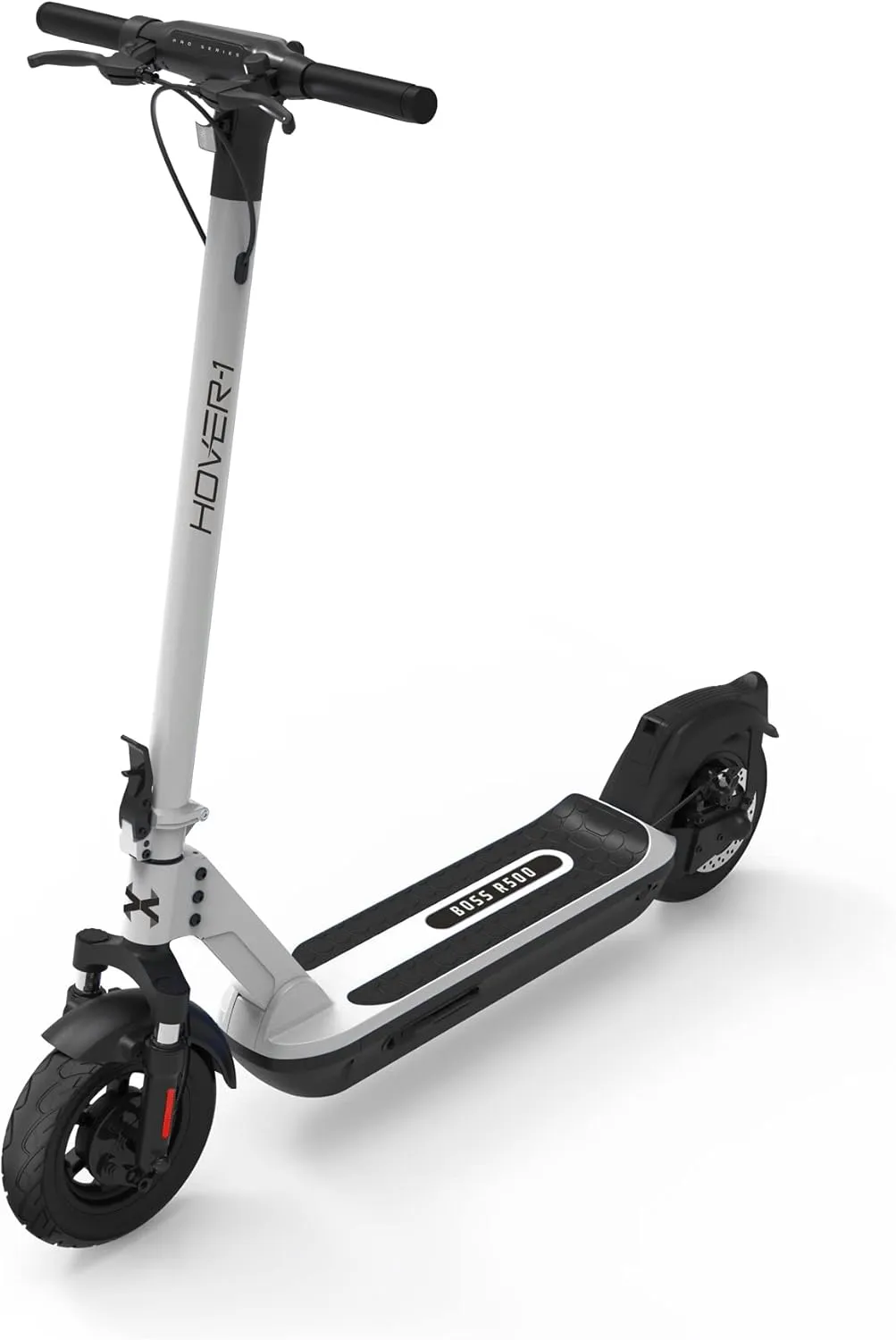 Hover-1 Pro Series Boss Foldable Electric Scooter with 500W Brushless Motor, 20 mph Max Speed, 10” Honeycomb Tires and 24 Mile Range