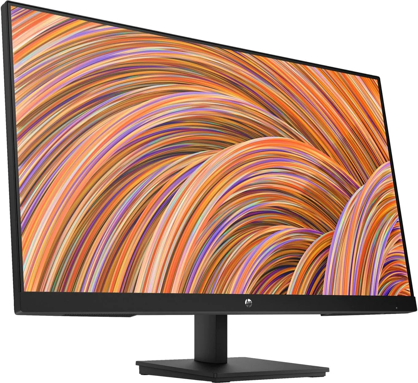 HP V27 G5 FHD IPS Monitor 65P64AA#ABA Bundle with Docztorm Dock, FHD IPS (1920x1080) 75Hz Display, HDMI 1.4, 1 DP 1.2, VESA Mount (100x100 mm), Ideal for Office Work, Black 2 Pack