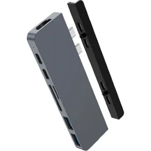 HyperDrive 7-in-2 USB-C Hub For MacBook Pro/Air - Space Grey