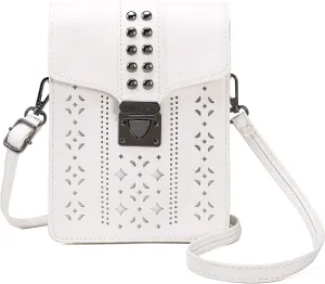 INICAT Small Crossbody Bags for Women Gifts for Teenage Girls Leather Cell Phone Purse