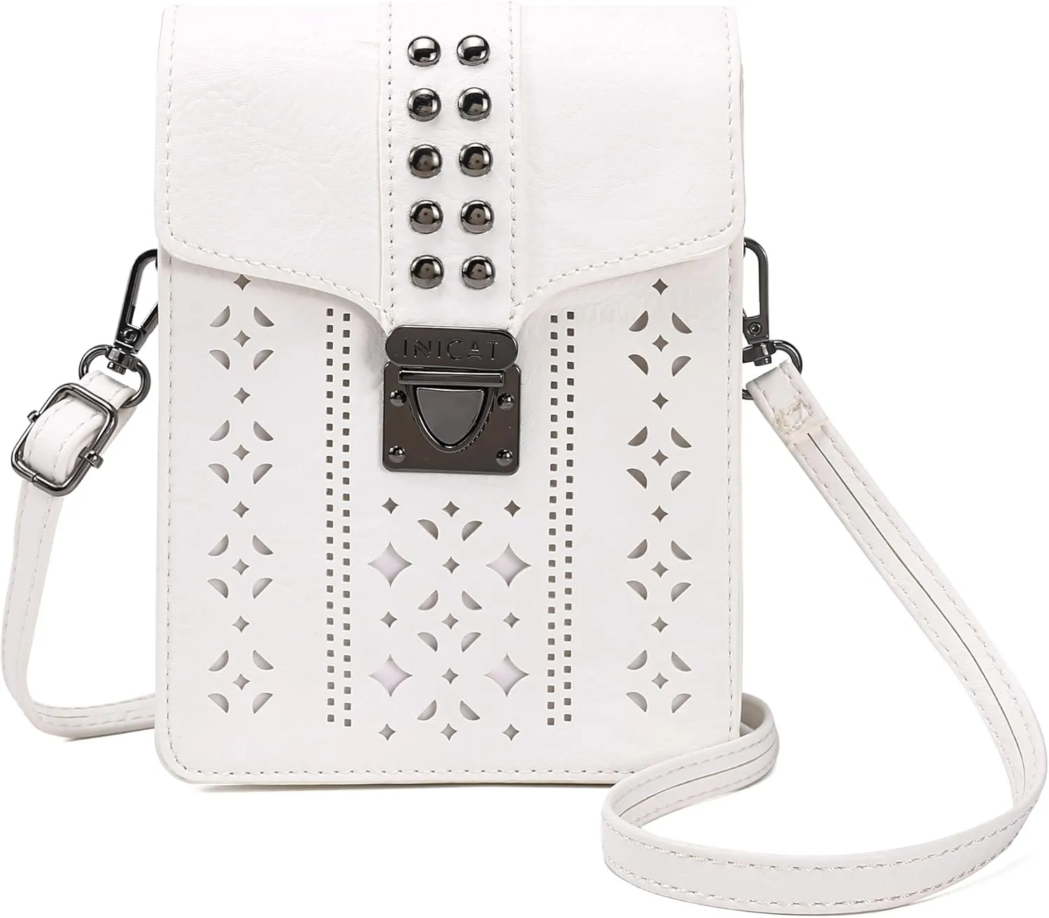 INICAT Small Crossbody Bags for Women Gifts for Teenage Girls Leather Cell Phone Purse