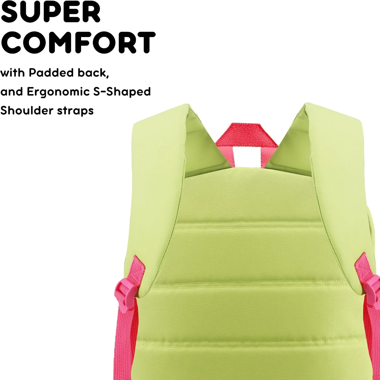 J World New York Unisex Kid's Oz School Backpack for Girls Boys. Cute Bookbag, Celery, One Size