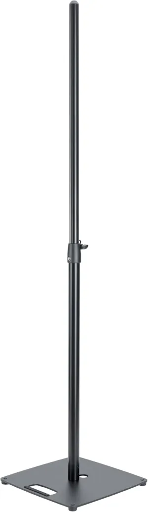 K&M 26731 Speaker Tripod Black Steel Diameter 3.5 cm with Steel Plate and Shock Absorber up to 15 kg with Full Extension