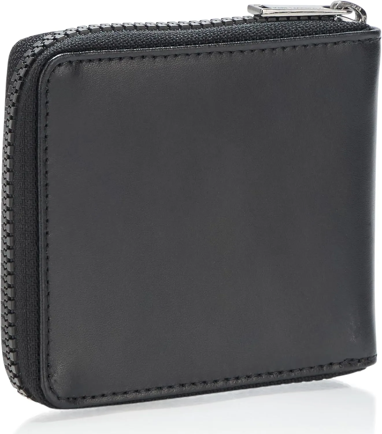 Karl Lagerfeld Paris Men's Leather Zip Around Wallet