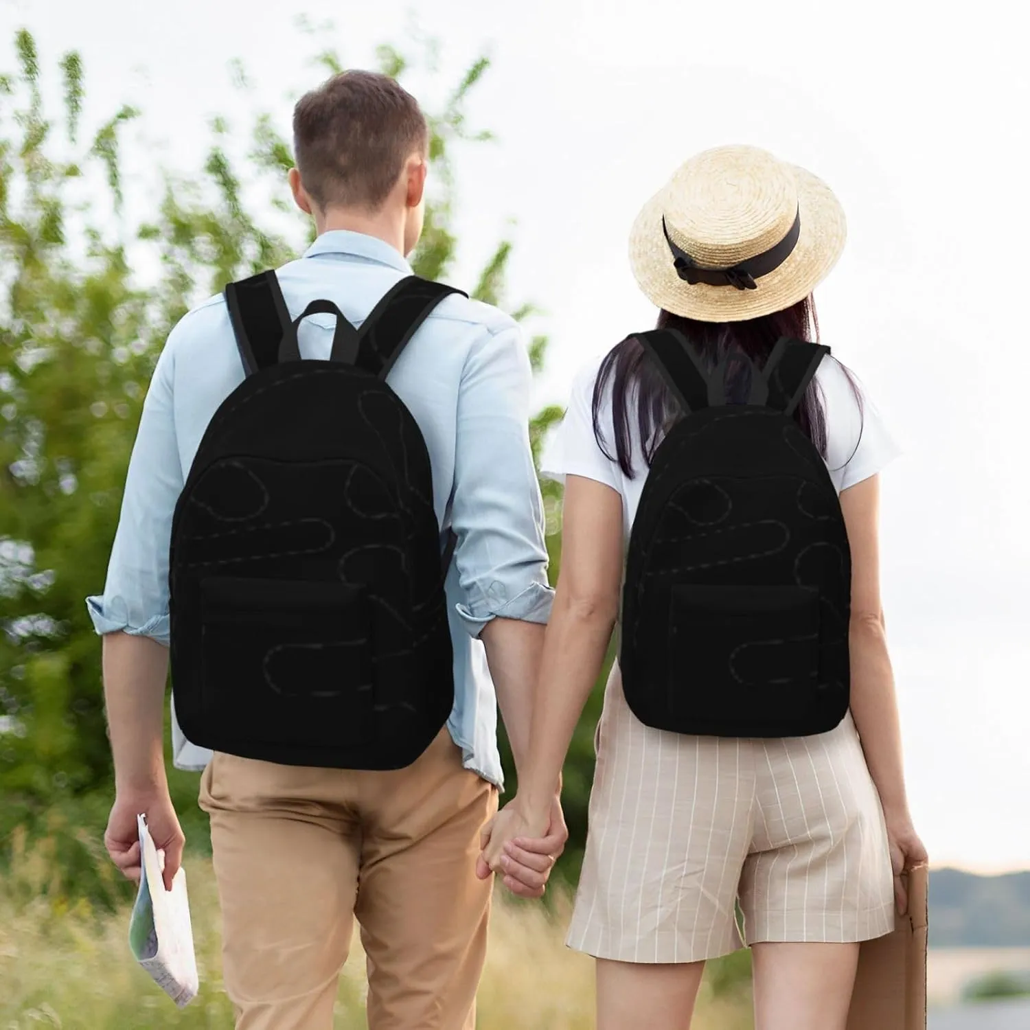 kickboxing print Backpack for Travel Classic Stylish Casual Daypack Bag Travel for Women Men