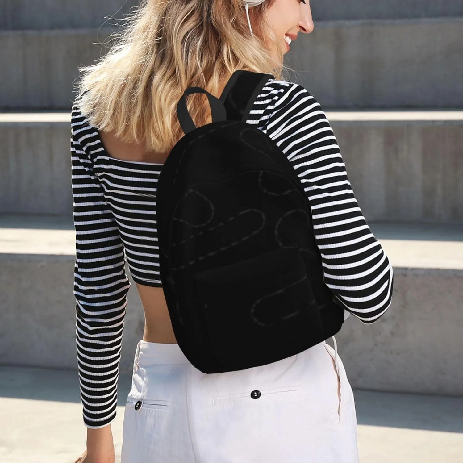 kickboxing print Backpack for Travel Classic Stylish Casual Daypack Bag Travel for Women Men