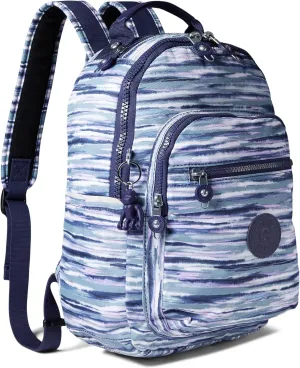 Kipling Seoul Small Backpack Brush Stripes One Size