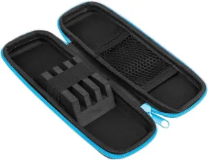 Kisangel Darts Toy Storage Box Darts Case for Tip Darts Entertainment Darts Wallet Portable Darts Holder Blue Pu Material Additional Storage