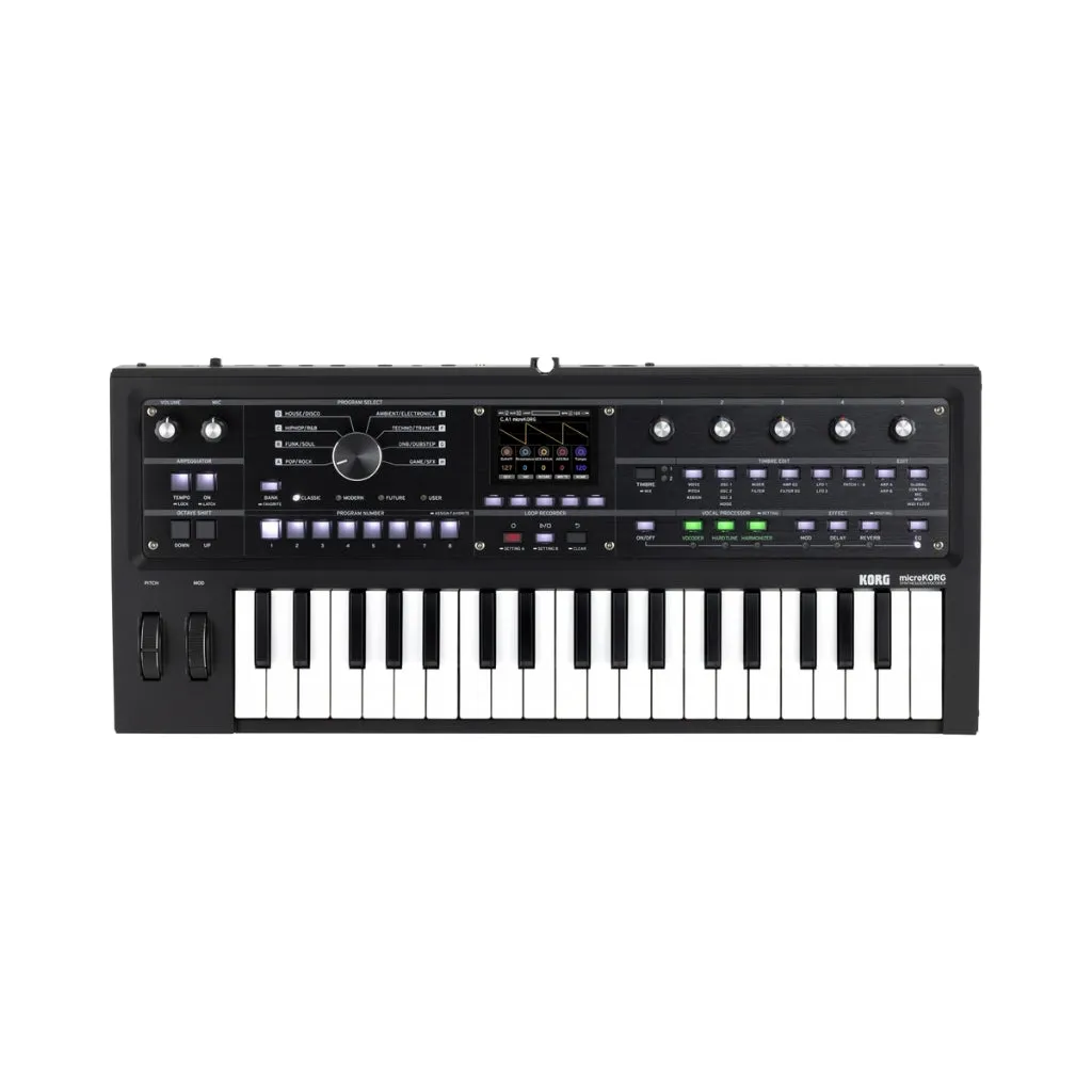 Korg Limited Edition Microkorg 2 Synthesizer Vocoder Black