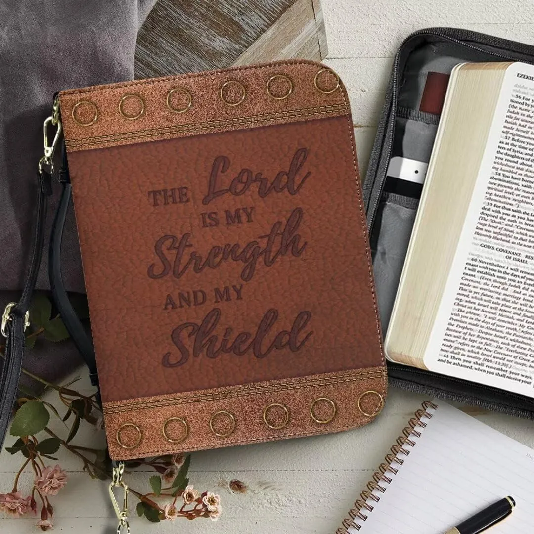 Kuiaobaty Bible Cover PU Leather Bible Protective Cover Zipper Bible Cases for Women Men