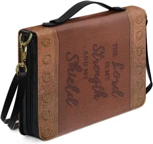 Kuiaobaty Bible Cover PU Leather Bible Protective Cover Zipper Bible Cases for Women Men