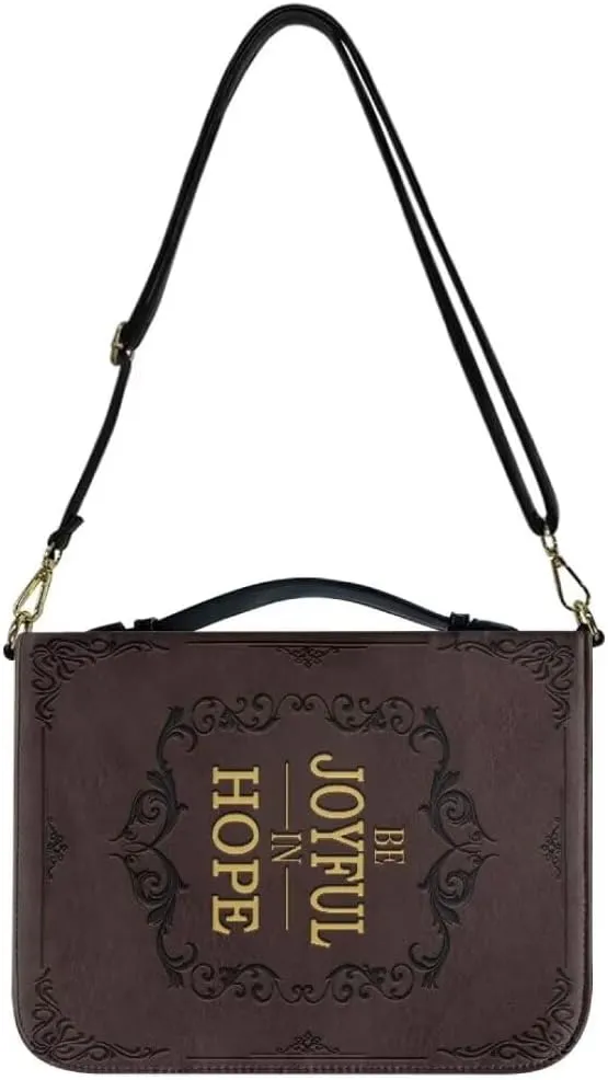 Kuiaobaty Bible Cover PU Leather Bible Protective Cover Zipper Bible Cases for Women Men