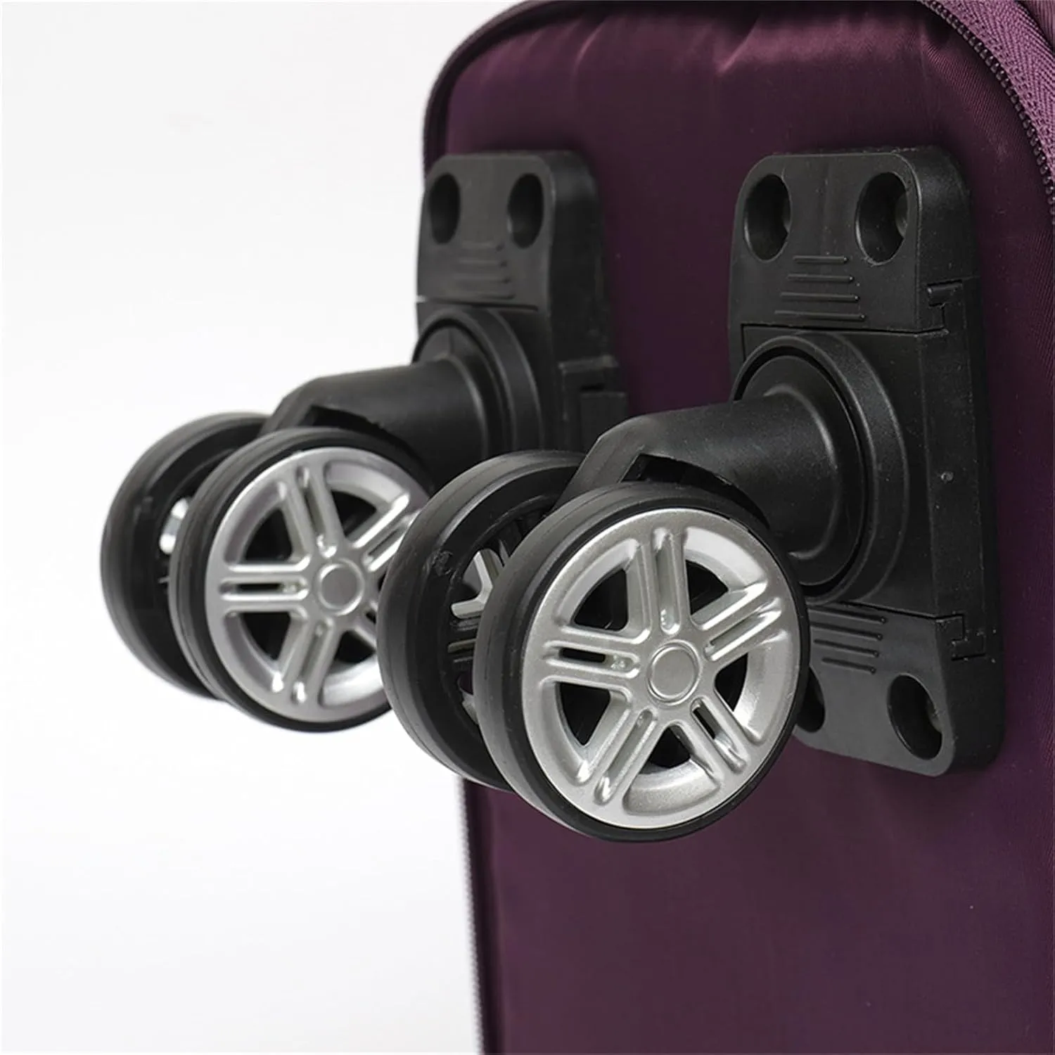 Kulken Travel Bag with Wheels, 2025 New Large Capacity Travel Bag - Universal Wheel Removable (wheel-equipped, Black)