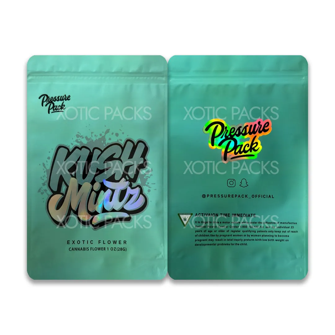 Kush Mintz Mylar Bag 1 Ounce
