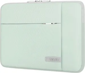 Lacdo Chromebook Case 11 Inch Laptop Sleeve for 11 Inch Acer HP Lenovo Dell Samsung ASUS Chromebook Spin 3 11, 13 inch New Surface Pro 11 Copilot PC / 10 9 8 X, 11.6" MacBook Air Computer Bag, Green