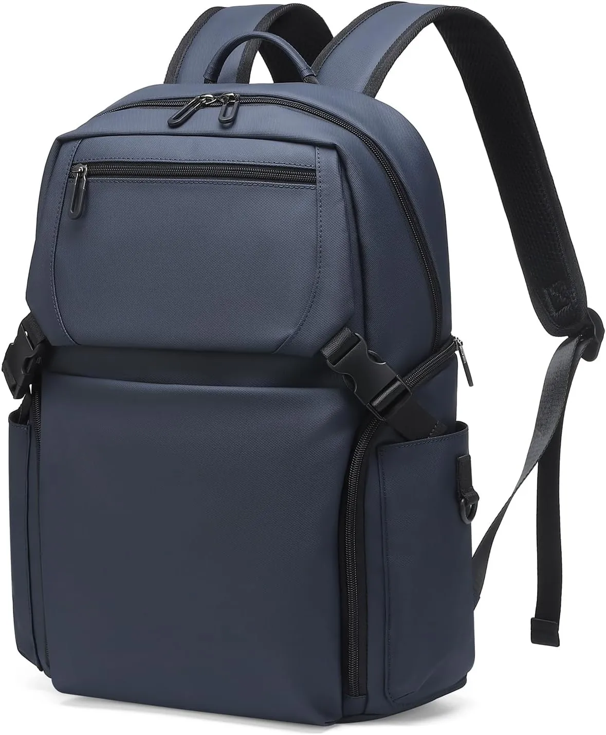 Laptop Backpack Airline Approved 30L for Men Women Fit 16 Inch Laptops Oxford Carry on Luggage Weekender Daypack for Travel Business Work (Dark Blue)