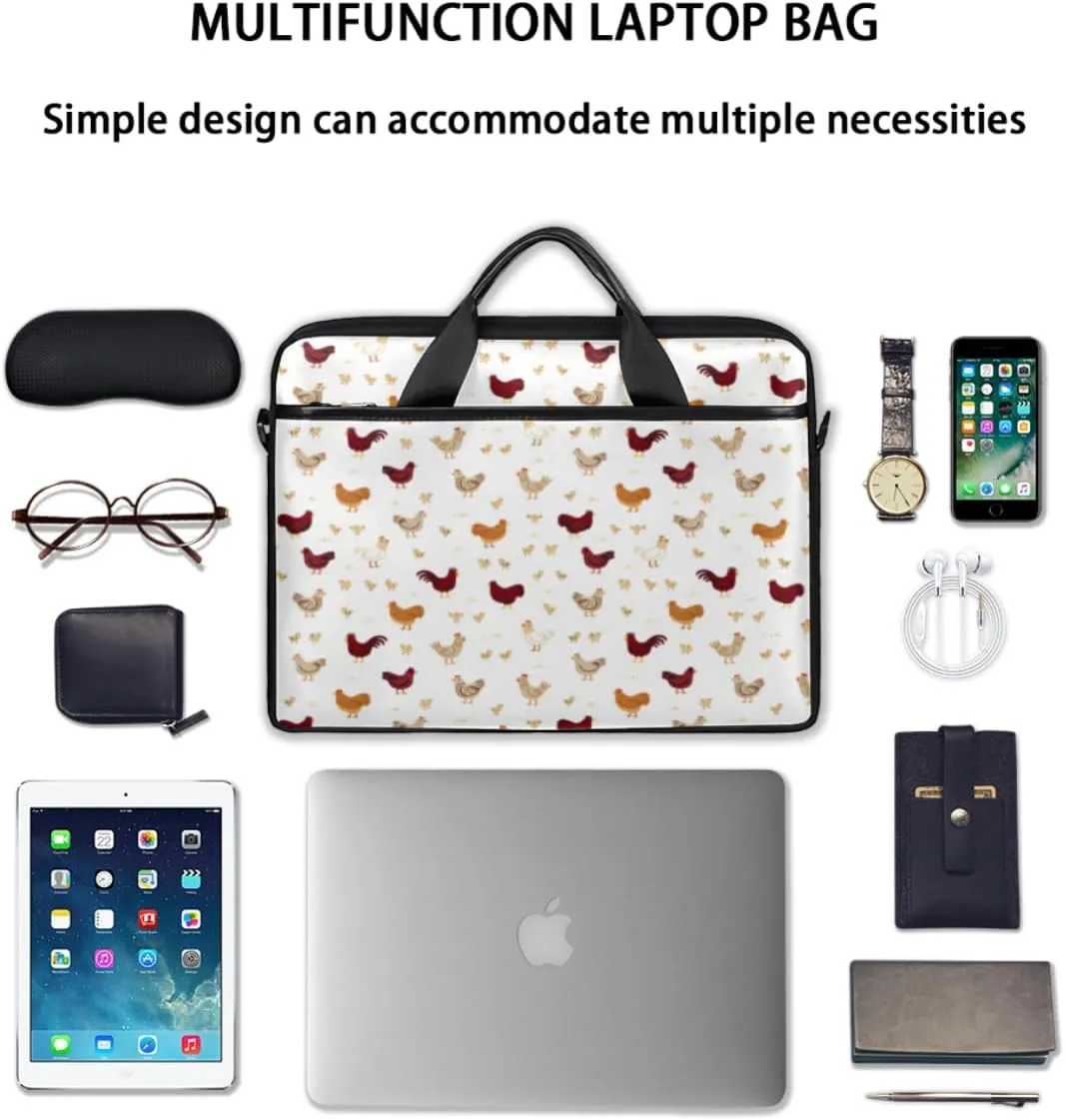 Laptop Bag Case Shoulder Messenger Carrying Bag 13 14 15 Inch Waterproof Computer Sleeve Cover
