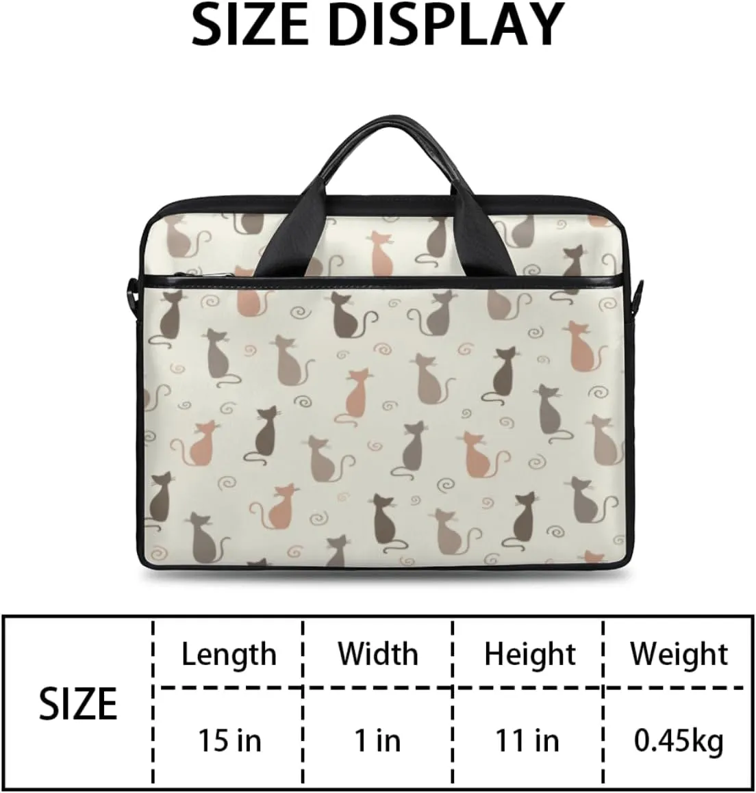 Laptop Bag Case Shoulder Messenger Carrying Bag 13 14 15 Inch Waterproof Computer Sleeve Cover