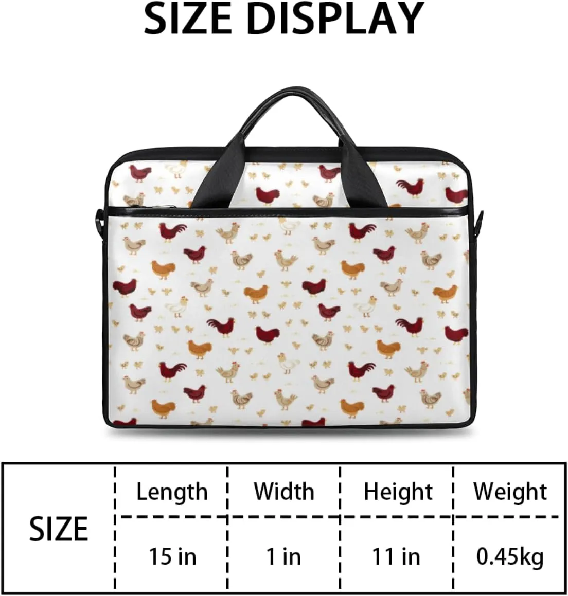 Laptop Bag Case Shoulder Messenger Carrying Bag 13 14 15 Inch Waterproof Computer Sleeve Cover