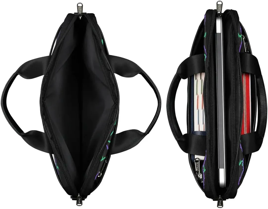 Laptop Bag for Women Men, 15.6 inch Messenger Shoulder Bags, Water Resistant Computer Bag Sleeve