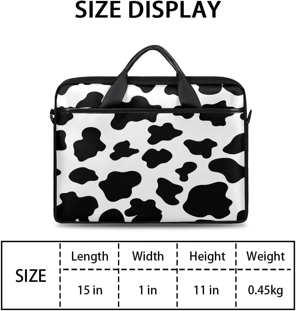 Laptop Bag Waterproof Laptop Shoulder Bag with Adjustable And Removable Shoulder Strap Fits Laptop 13-15.6 Inch