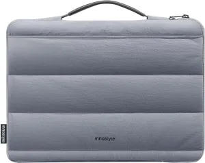 Laptop Carrying Case 16 Inch Compatible with MacBook, Dell, HP, Lenovo, ASUS Notebook, Laptop Bag with 2 Pockets & Handle, Lightweight & Water-Resistant, Gray