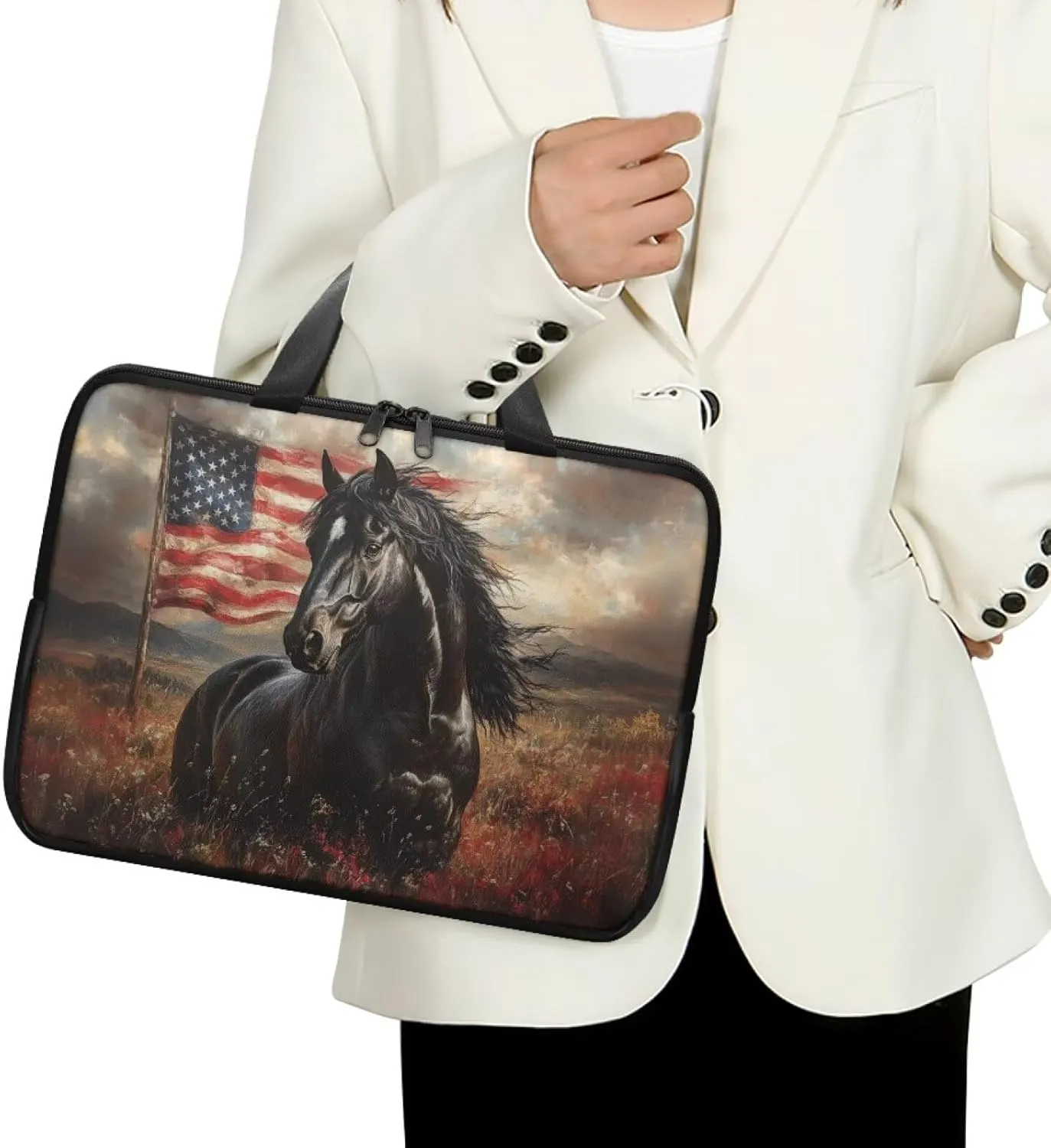 Laptop Computer Bag Case Cases Sleeve Shockproof Computer Carrying Case Pouch Compatible with Notebook Reader