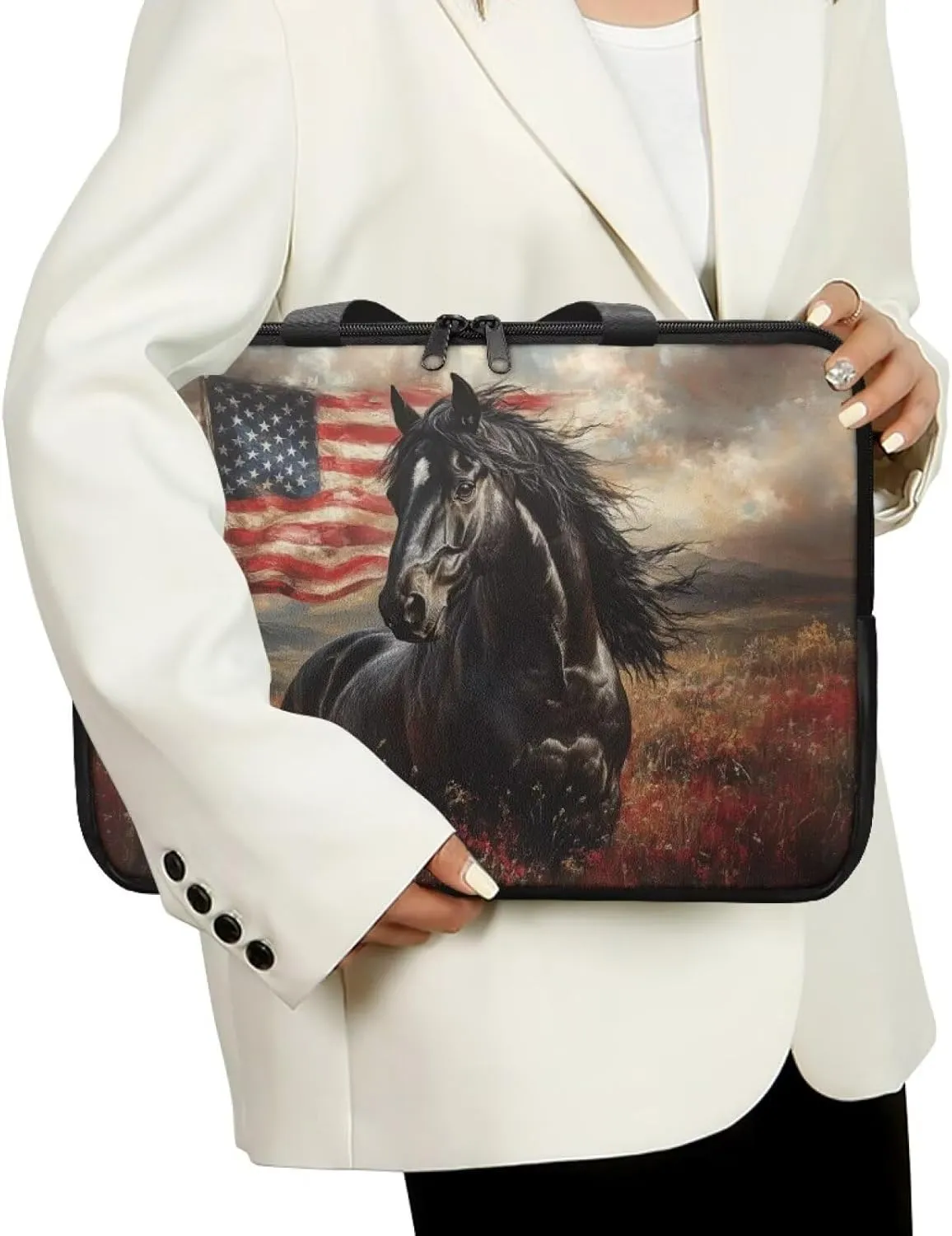 Laptop Computer Bag Case Cases Sleeve Shockproof Computer Carrying Case Pouch Compatible with Notebook Reader