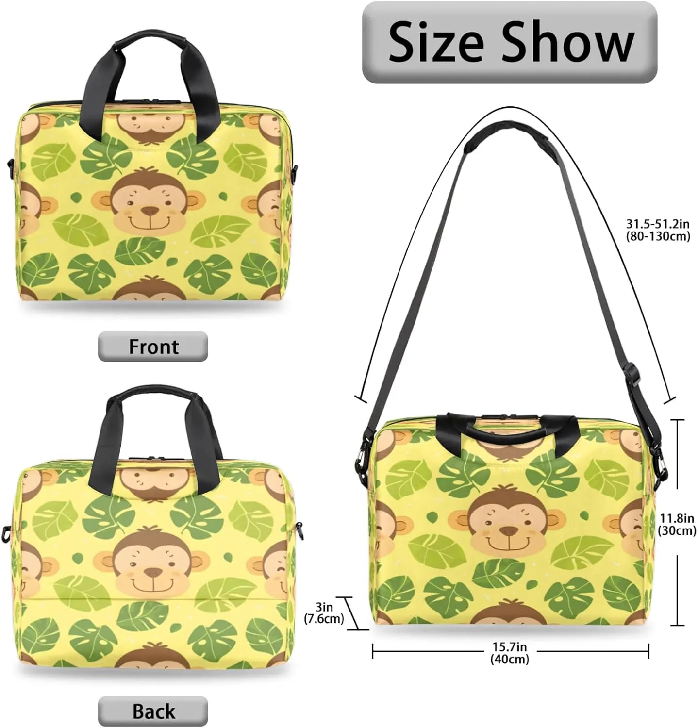 Laptop Shoulder Bag Compatible with Handle, Messenger Shoulder Case for Laptop or Tablet, Laptop Carrying Case