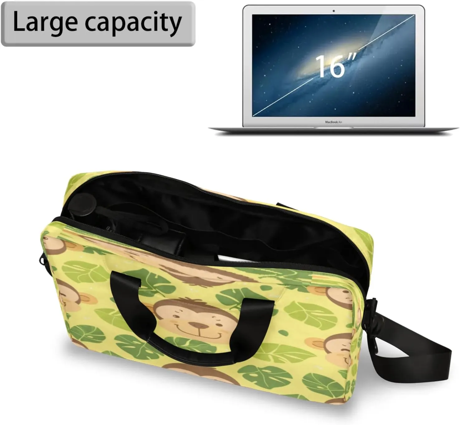 Laptop Shoulder Bag Compatible with Handle, Messenger Shoulder Case for Laptop or Tablet, Laptop Carrying Case