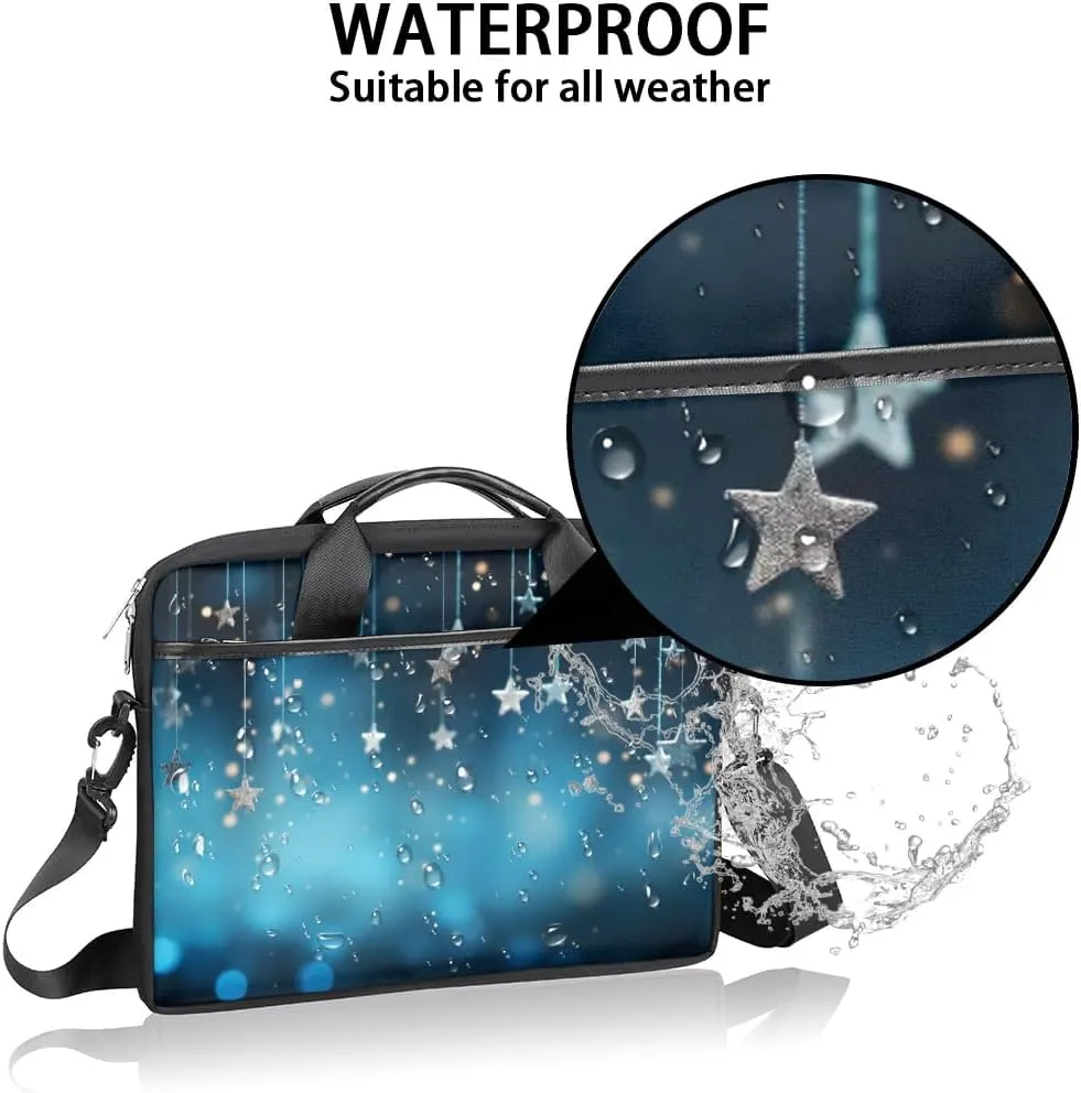 Laptop Shoulder Bag for 13-15 Inch Waterproof Laptop Sleeve Case Bag Slim Computer Carry Case Computer Cases for Laptops
