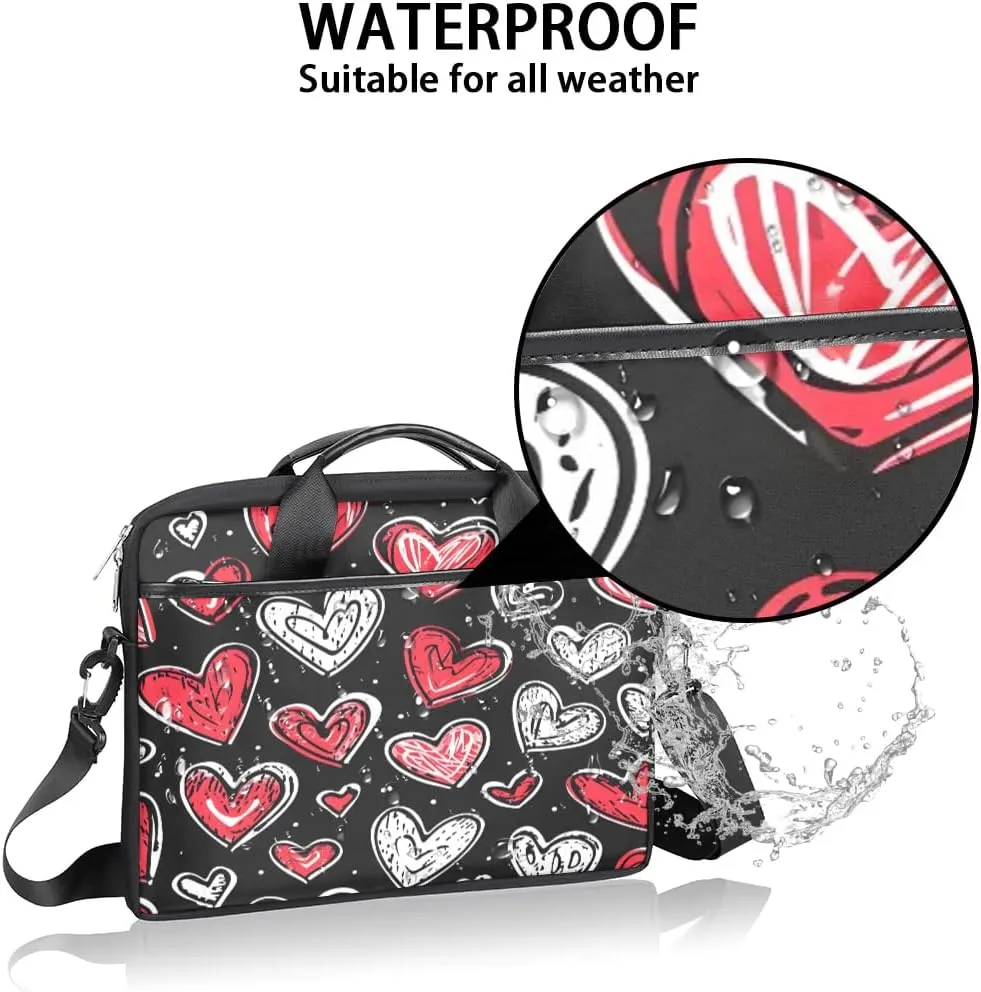 Laptop Shoulder Bag for 13-15 Inch Waterproof Laptop Sleeve Case Bag Slim Computer Carry Case Computer Cases for Laptops