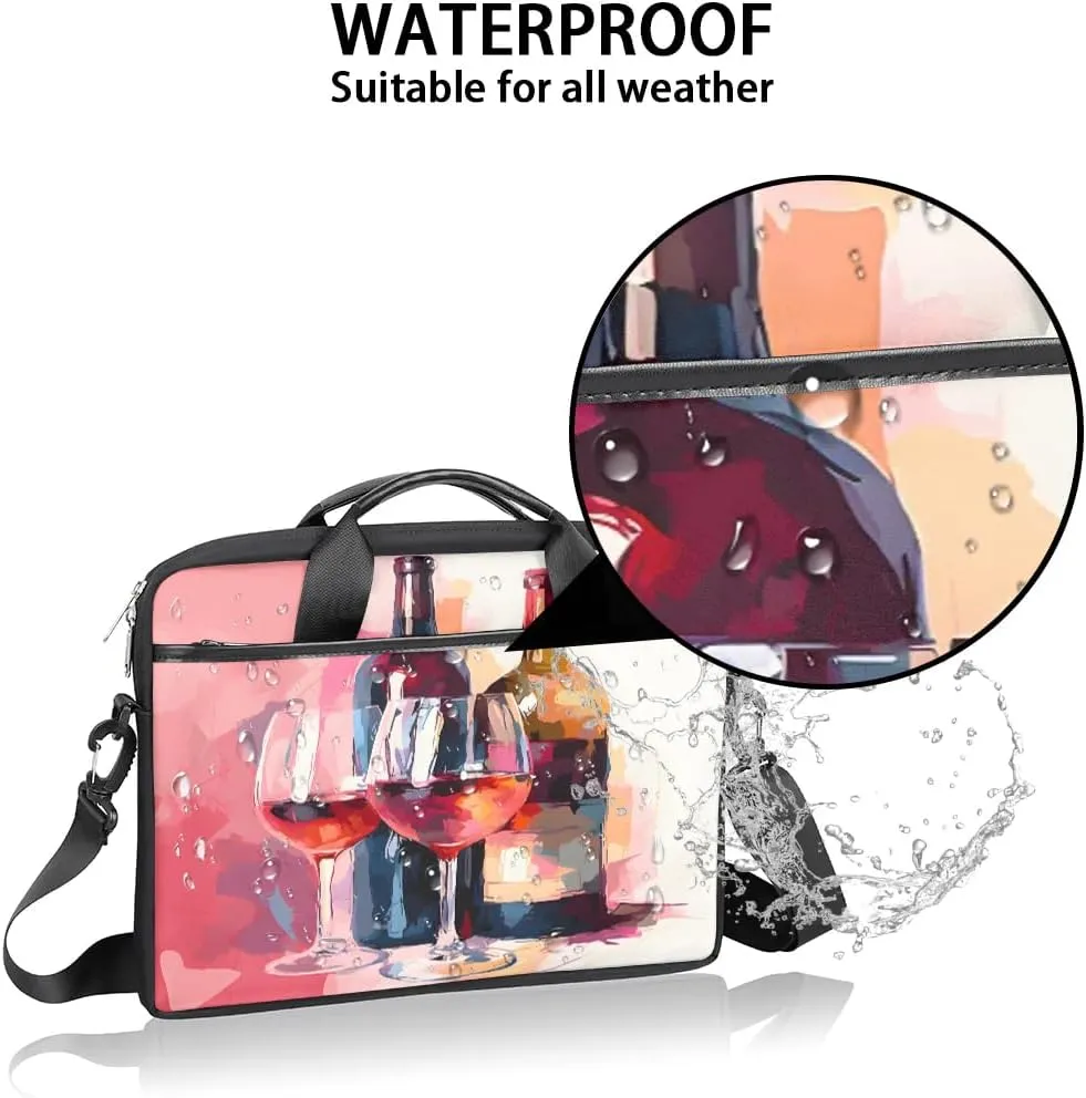 Laptop Shoulder Bag for 13-15 Inch Waterproof Laptop Sleeve Case Bag Slim Computer Carry Case Computer Cases for Laptops