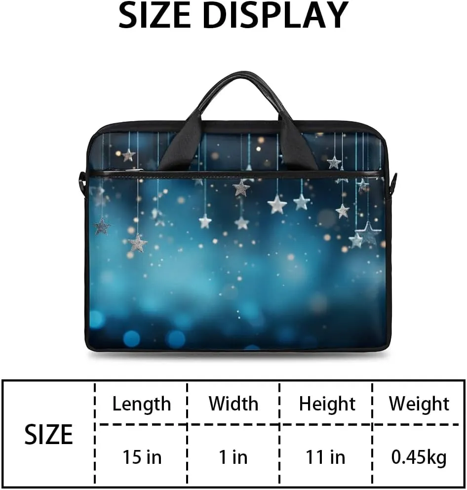 Laptop Shoulder Bag for 13-15 Inch Waterproof Laptop Sleeve Case Bag Slim Computer Carry Case Computer Cases for Laptops