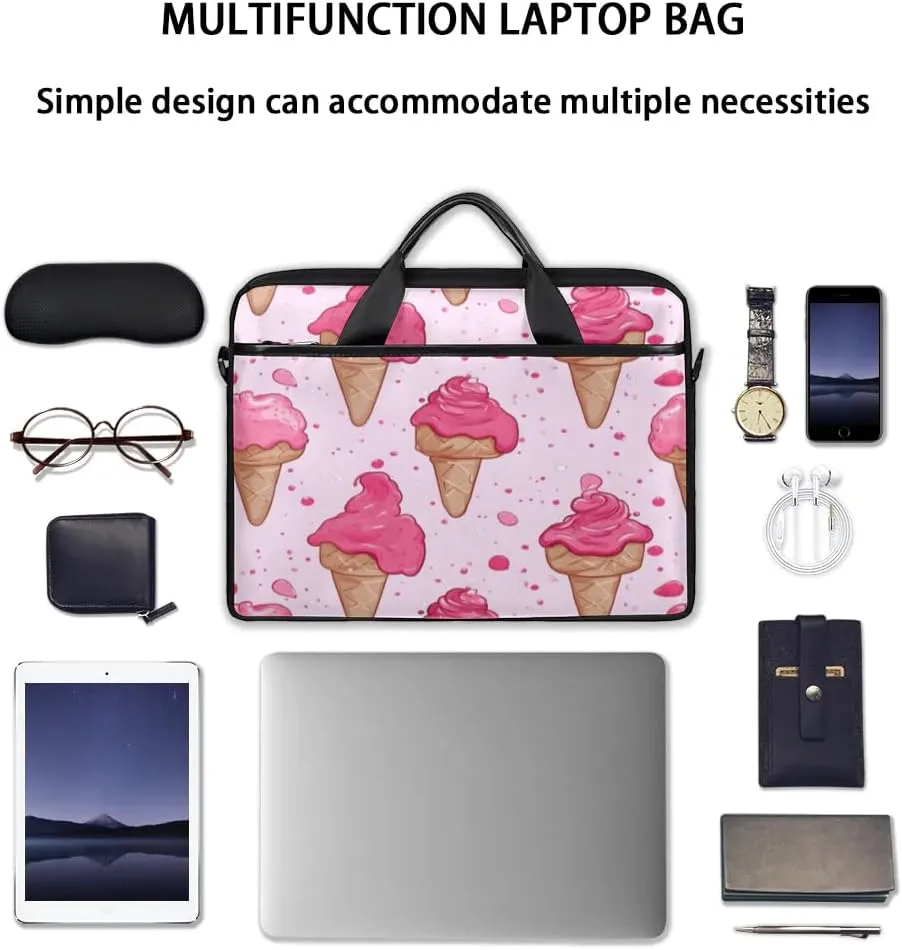 Laptop Shoulder Bag for 13-15 Inch Waterproof Laptop Sleeve Case Bag Slim Computer Carry Case Computer Cases for Laptops