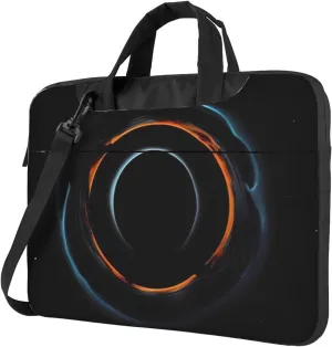 Laptop Shoulder Bag Messenger Bag for Men Women Mysterious Cosmic Black Holes Laptop Bag Computer Bag