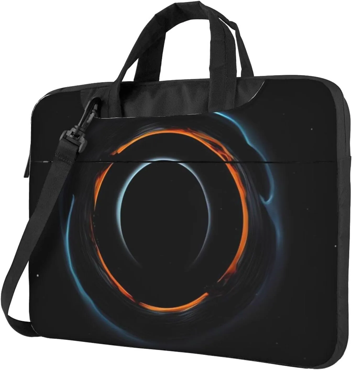 Laptop Shoulder Bag Messenger Bag for Men Women Mysterious Cosmic Black Holes Laptop Bag Computer Bag