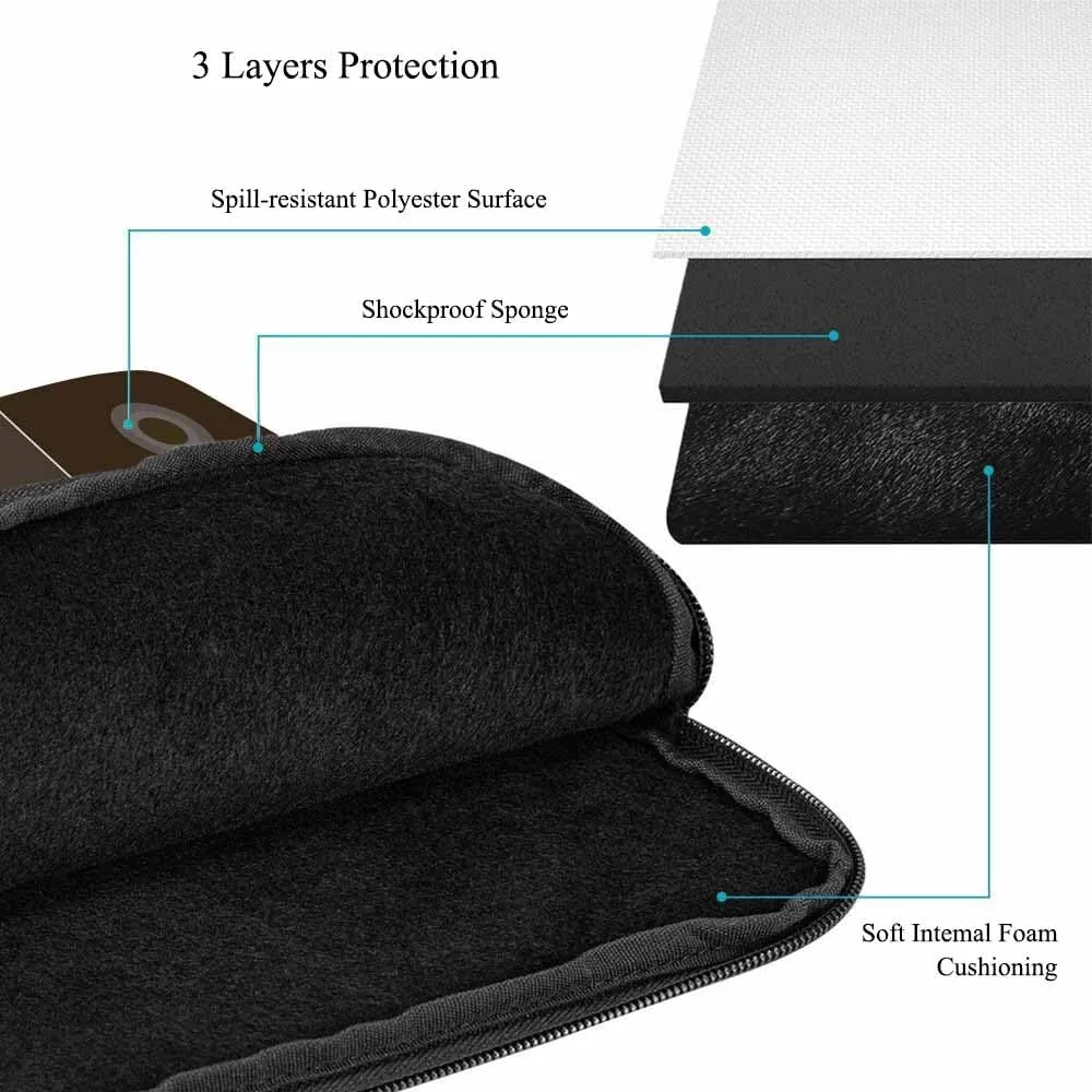 Laptop Sleeve Bag 15.4 15.6 Inch,Colorful Retro Audio Cassettes Tape Music Protective Polyester Computer Cases Laptop Cover Briefcase Bag Tablet Travel Cover