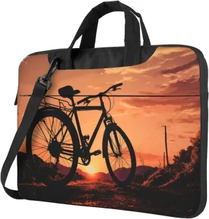 Laptop Tote Bag Men Women Road bicycle Shoulder Laptop Sleeve Briefcase Messenger Computer Bag