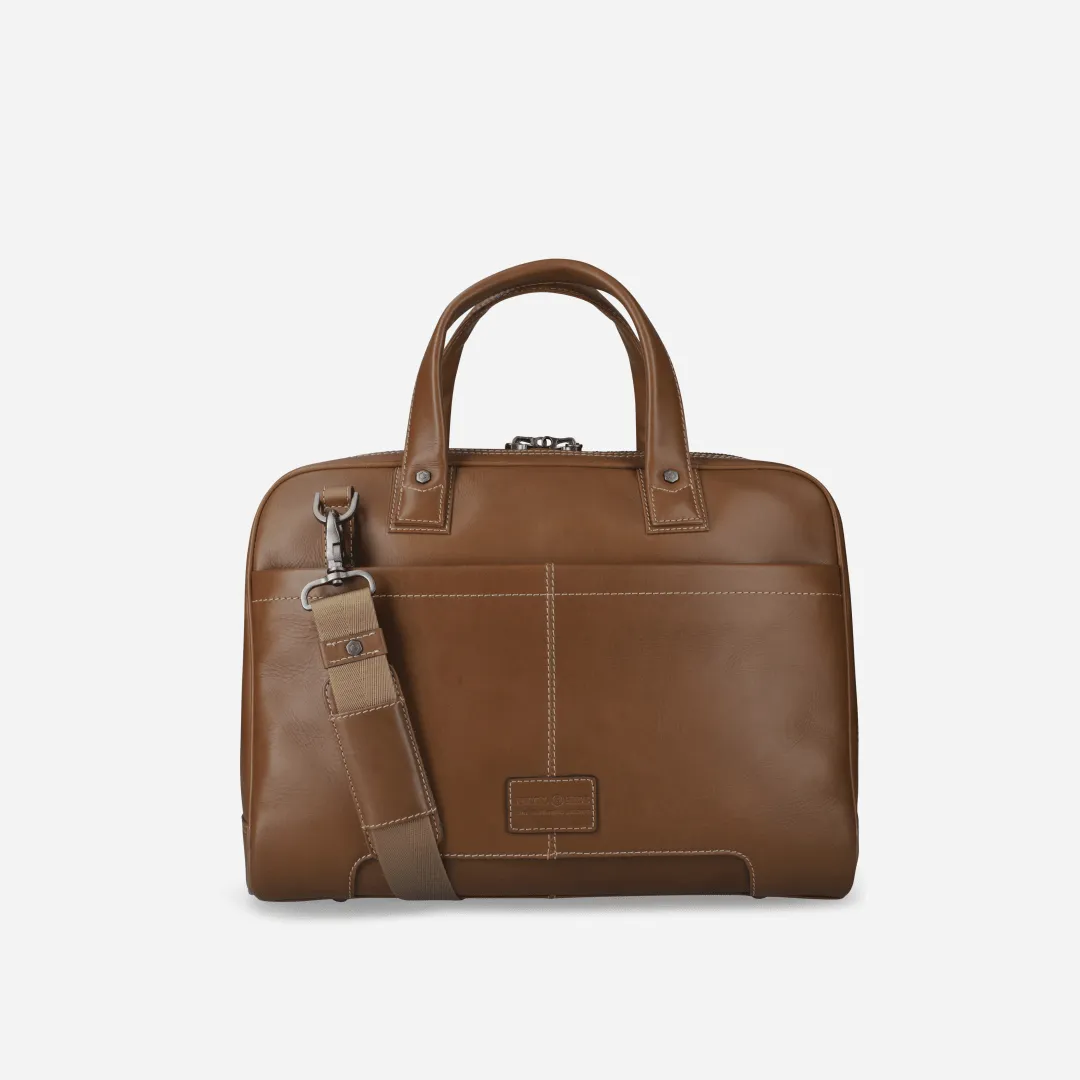 Large Multi Compartment Briefcase