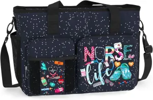 Large Nurse Work Bag. Waterproof Nurse Bag for Work. Shoulder Bag Nurse Tote Bag. Nursing Student Nurse Gift.
