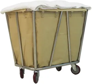 Laundry Sorter Cart with Wheels Commercial Medical Cart Commercial Heavy-Duty Rolling Laundry Sorter Cart On Wheels, Wheeled Hotel Trolley Bin with Removable Bag (Color : Yellow)