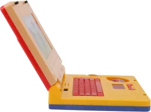 LBEC Kids Learning Laptop, Play Laptop Computer Electronic Educational Learning Computer Simulation Music Preschool Learning Toys with Retractable Mouse for Early Learning, Yellow (LBEC34ump51qf0-11)