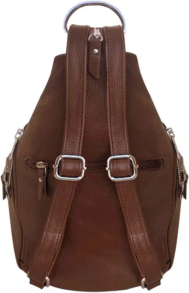 Leather Concealment Backpack