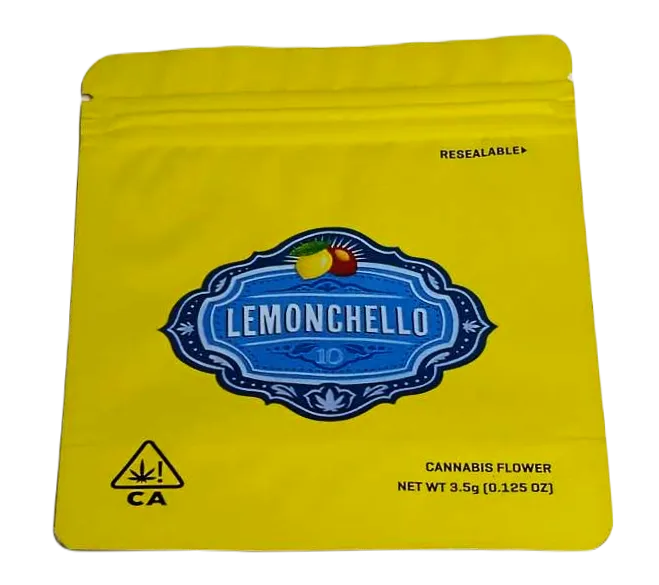 Lemonchello Smell Proof Gram Bag 10pk