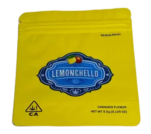 Lemonchello Smell Proof Gram Bag 10pk